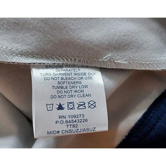 Team 365 Icon Colorblock Softshell Full Zip Jacket Men's XL Blue White TT82 NEW - Picture 8 of 8